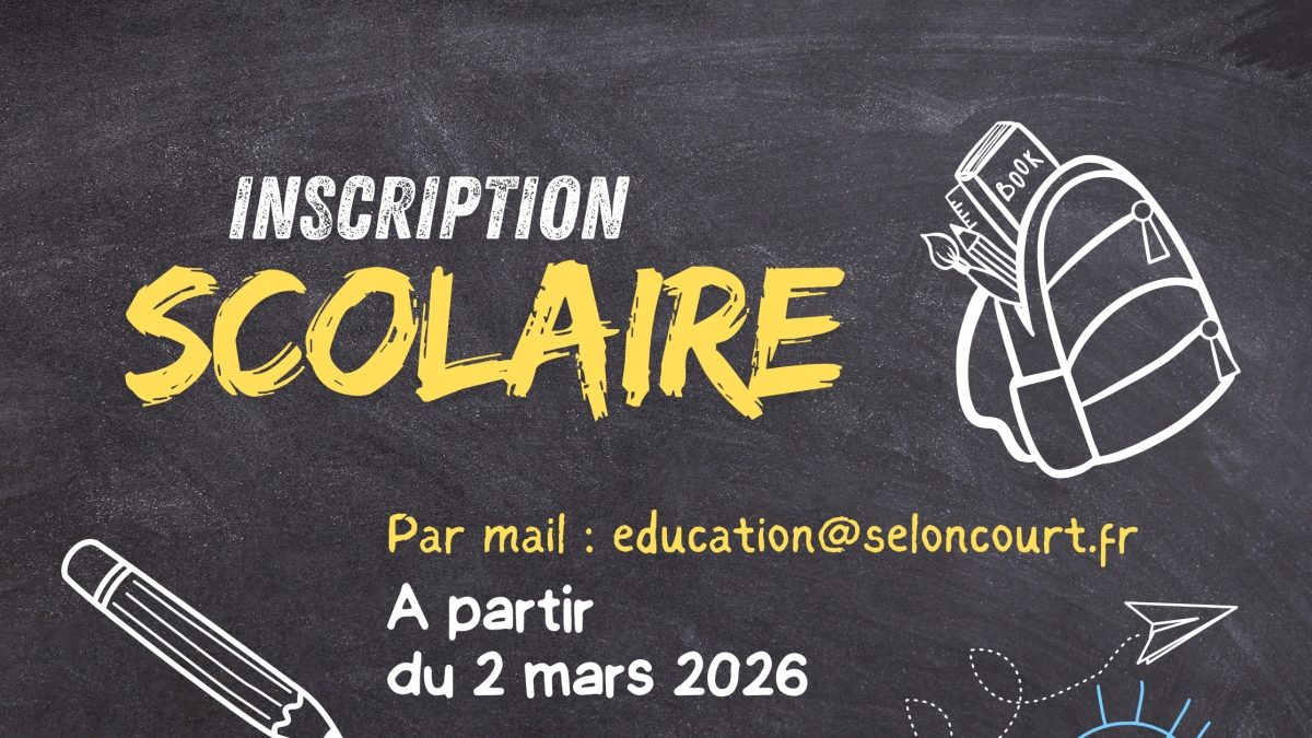 INSCRIPTION SCOLAIRE