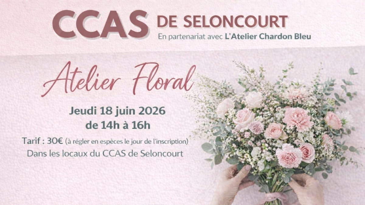 Atelier Floral - CCAS