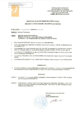 DEC2025-06-26-22 AVENANT 3 PROLONG DELAI MARCHE 202206