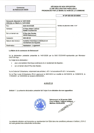 DP 26 00004 SAS ECOVAIR