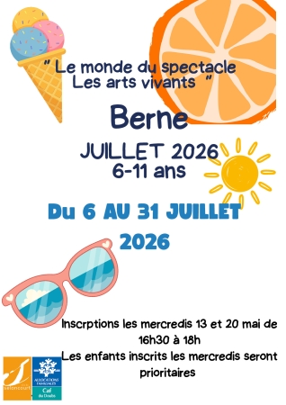 Planning Berne Juillet 2026